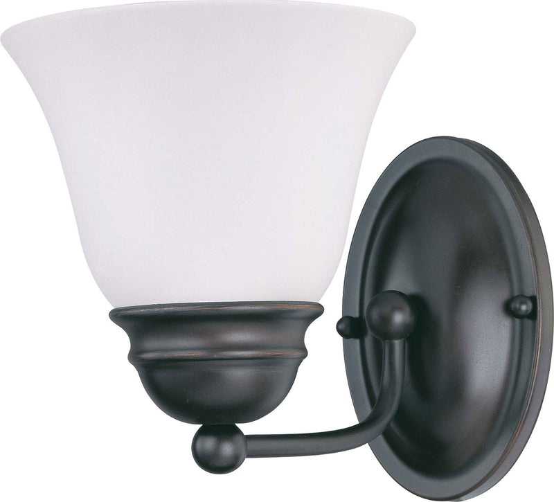 Nuvo Lighting 60-3165 One Light Vanity, Mahogany Bronze