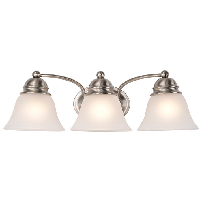 Nuvo Lighting 60-3266 Three Light Vanity, Brushed Nickel