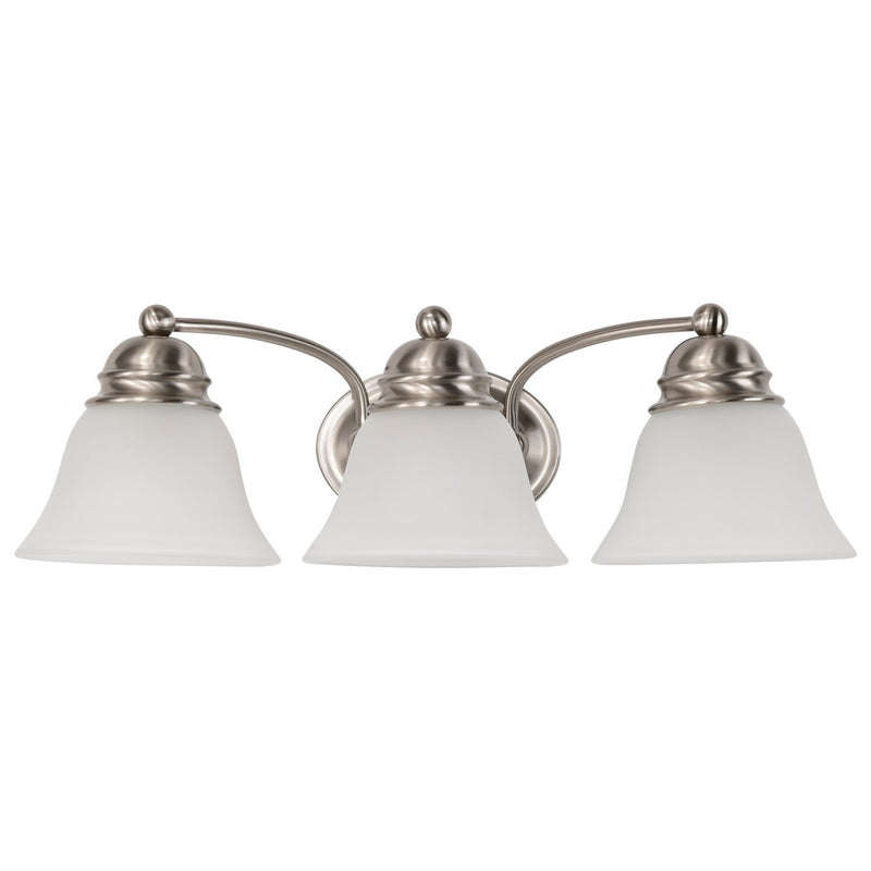Nuvo Lighting 60-3266 Three Light Vanity, Brushed Nickel