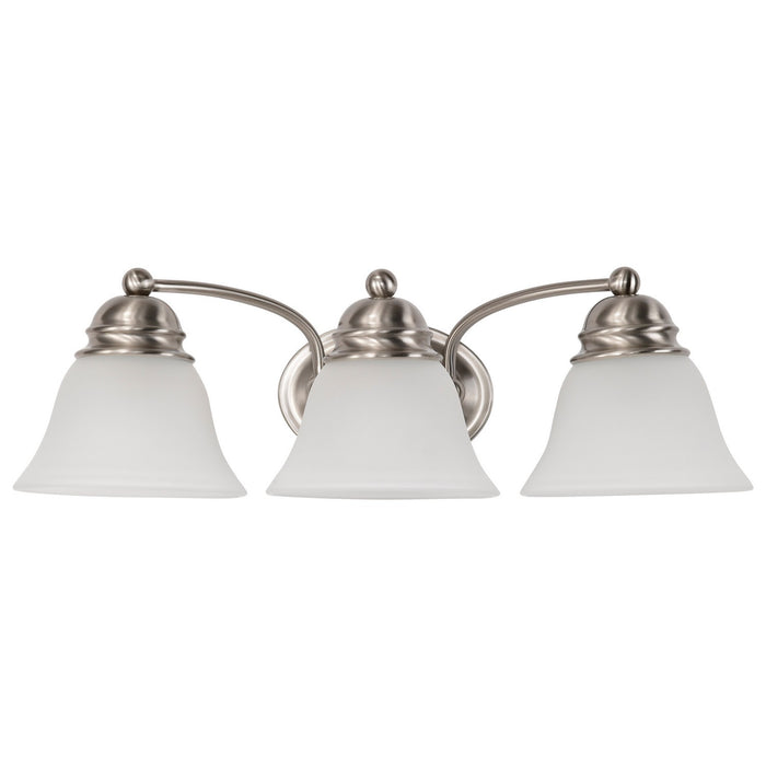 Nuvo Lighting 60-3266 Three Light Vanity, Brushed Nickel