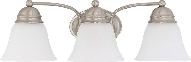 Nuvo Lighting 60-3266 Three Light Vanity, Brushed Nickel