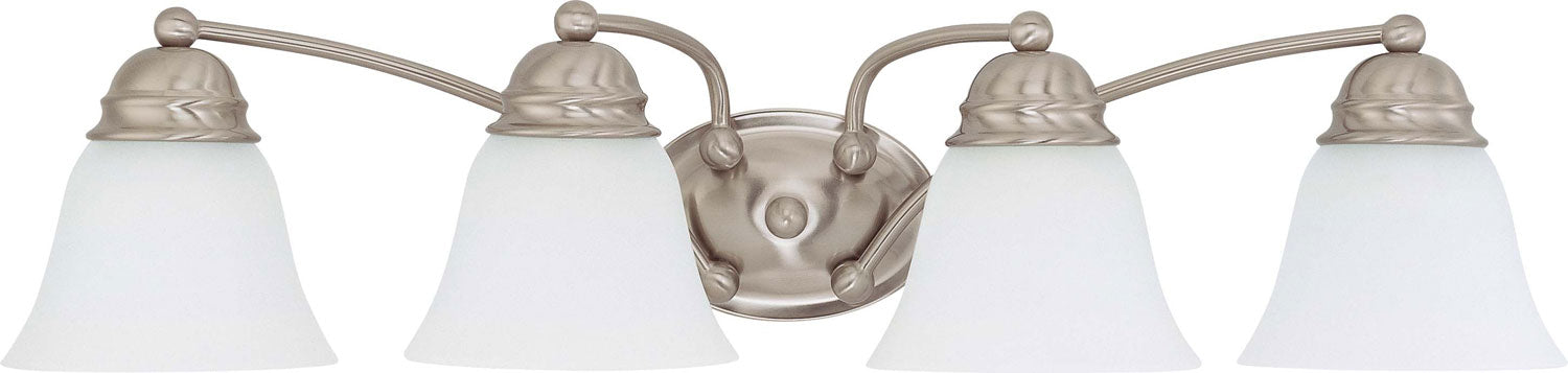 Nuvo Lighting 60-3277 Four Light Vanity, Brushed Nickel