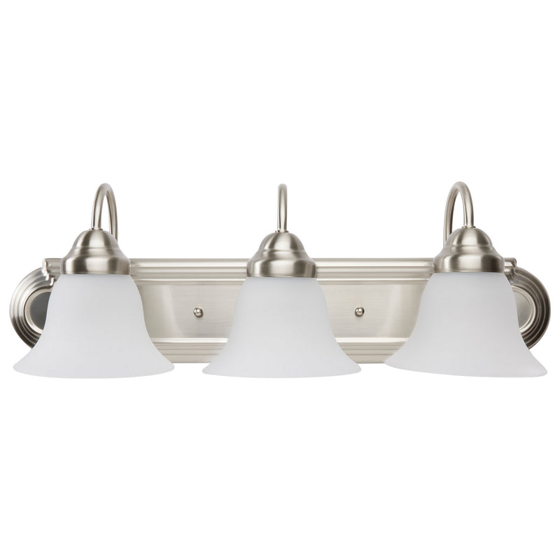 Nuvo Lighting 60-3279 Three Light Vanity, Brushed Nickel