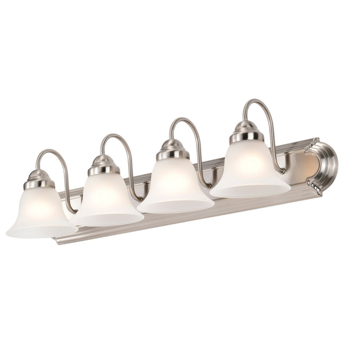 Nuvo Lighting 60-3281 Four Light Vanity, Brushed Nickel