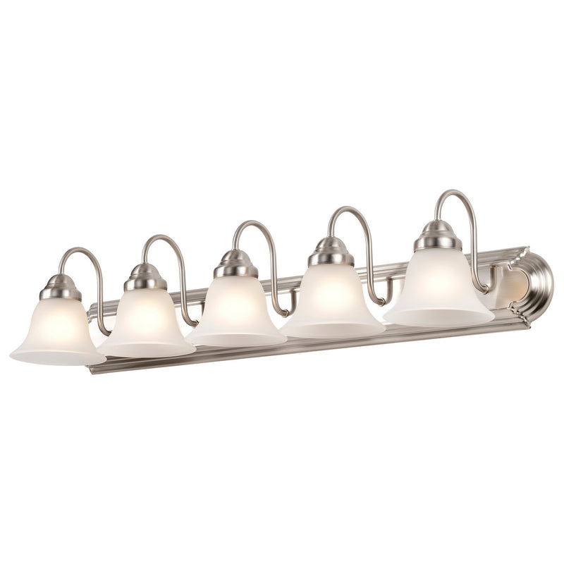Nuvo Lighting 60-3282 Five Light Vanity, Brushed Nickel