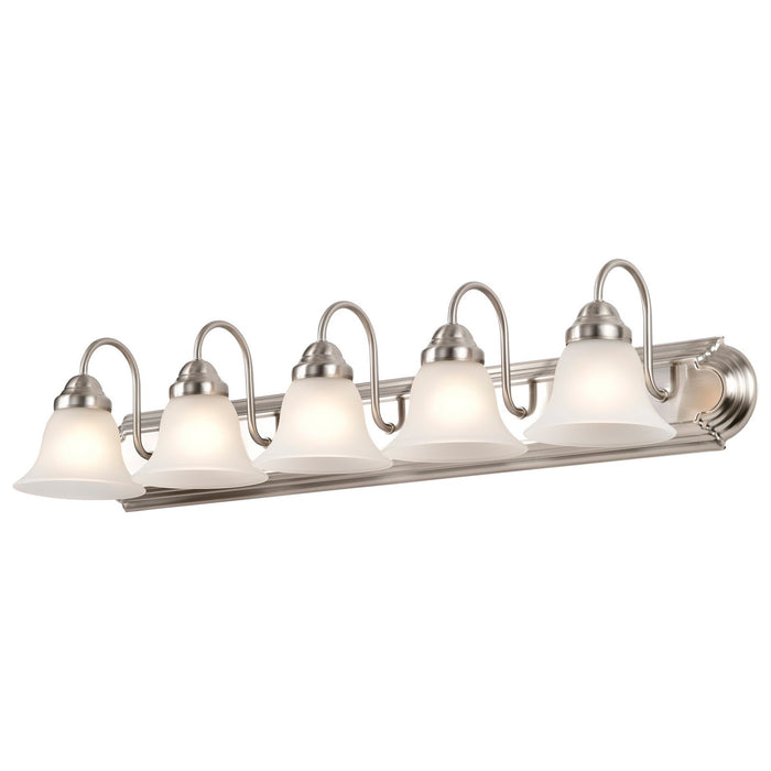 Nuvo Lighting 60-3282 Five Light Vanity, Brushed Nickel