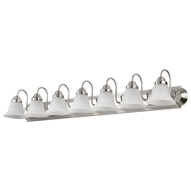 Nuvo Lighting 60-3283 Seven Light Vanity, Brushed Nickel