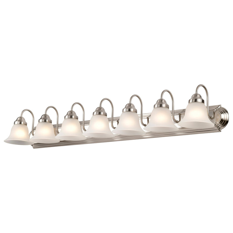 Nuvo Lighting 60-3283 Seven Light Vanity, Brushed Nickel