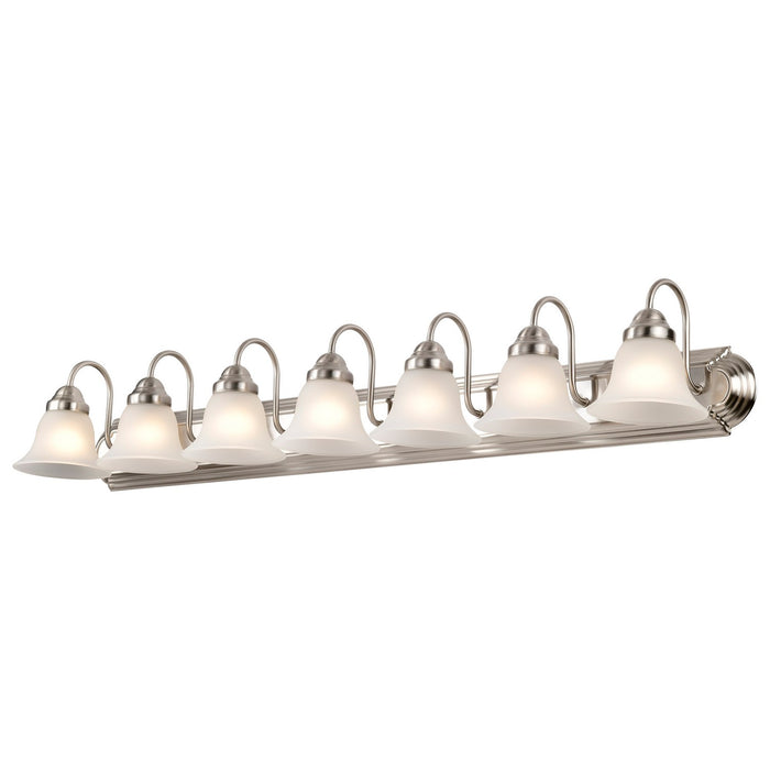 Nuvo Lighting 60-3283 Seven Light Vanity, Brushed Nickel