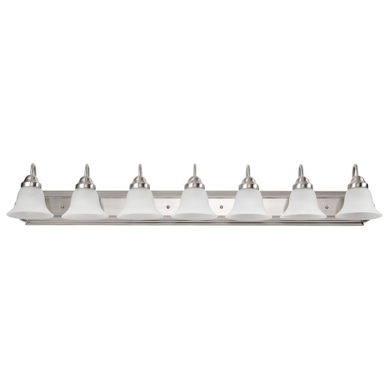 Nuvo Lighting 60-3283 Seven Light Vanity, Brushed Nickel