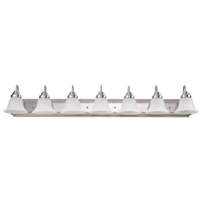 Nuvo Lighting 60-3283 Seven Light Vanity, Brushed Nickel