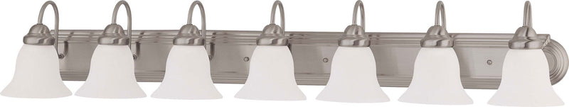 Nuvo Lighting 60-3283 Seven Light Vanity, Brushed Nickel