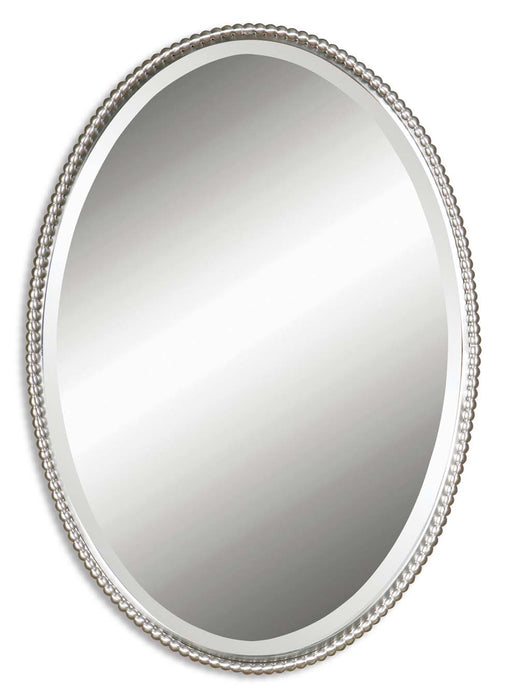 Uttermost 01102 B Mirror, Brushed Nickel