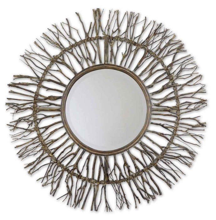 Uttermost 13705 Mirror, Light Gray