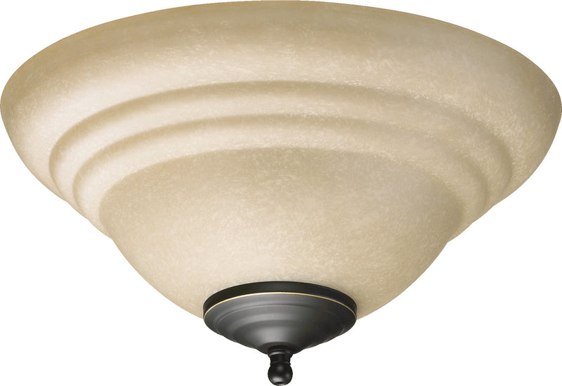 Quorum 1232-801 LED Fan Light Kit, Toasted Sienna / Old World