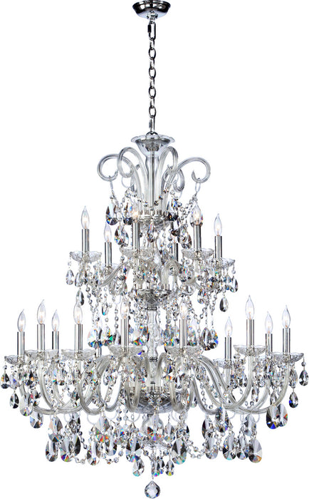 Quorum 630-18-514 18 Light Chandelier, Chrome