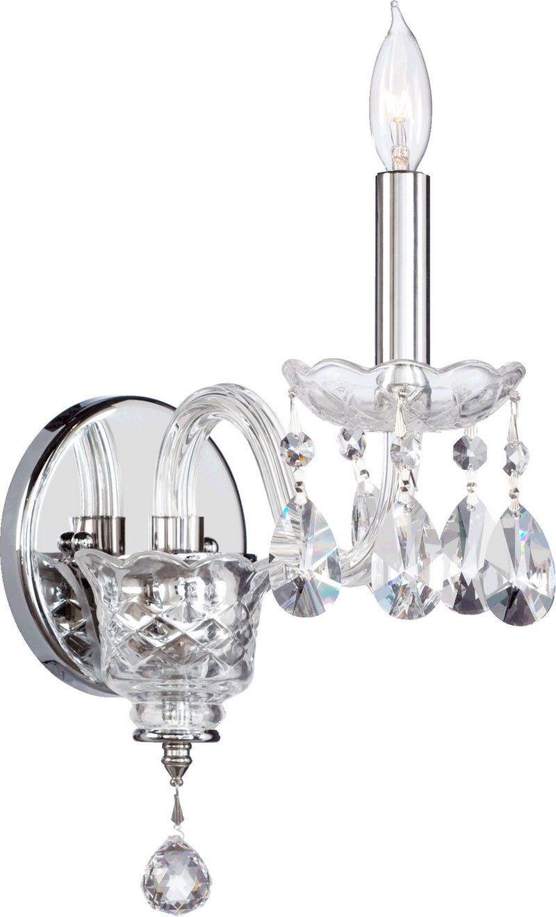 Quorum 631-1-514 One Light Wall Bracket, Chrome