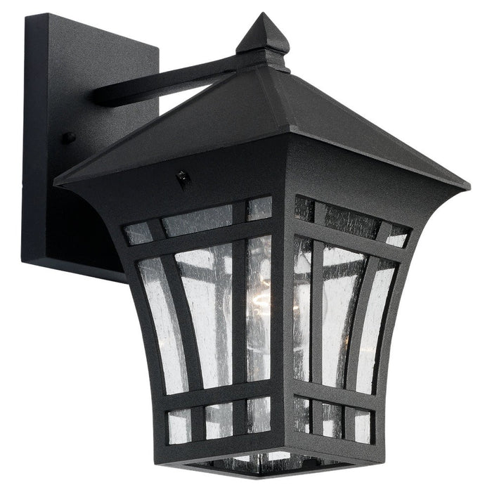 Generation Lighting 88132-12 One Light Outdoor Wall Lantern, Black