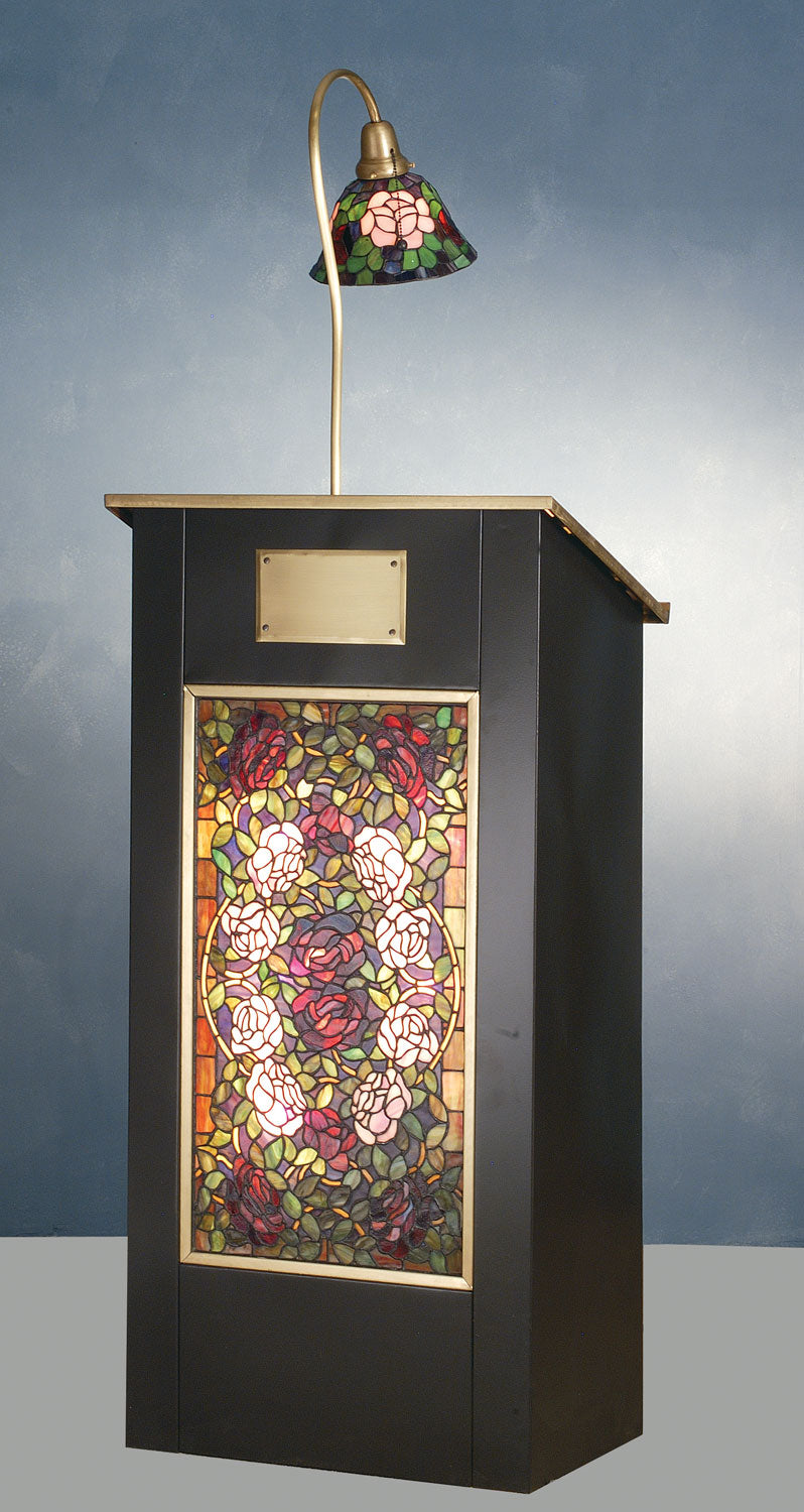 Meyda Tiffany 79815 Lighted Podium, Timeless Bronze