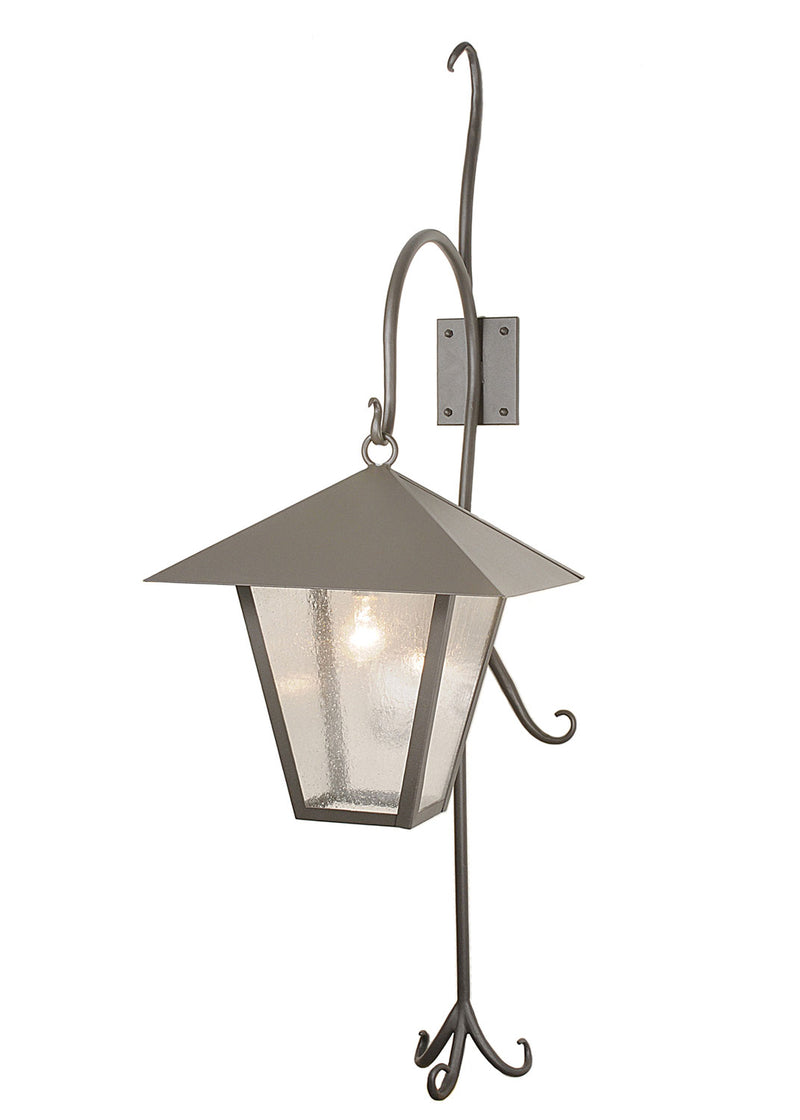 Meyda Tiffany 82331 One Light Wall Sconce, Wrought Iron