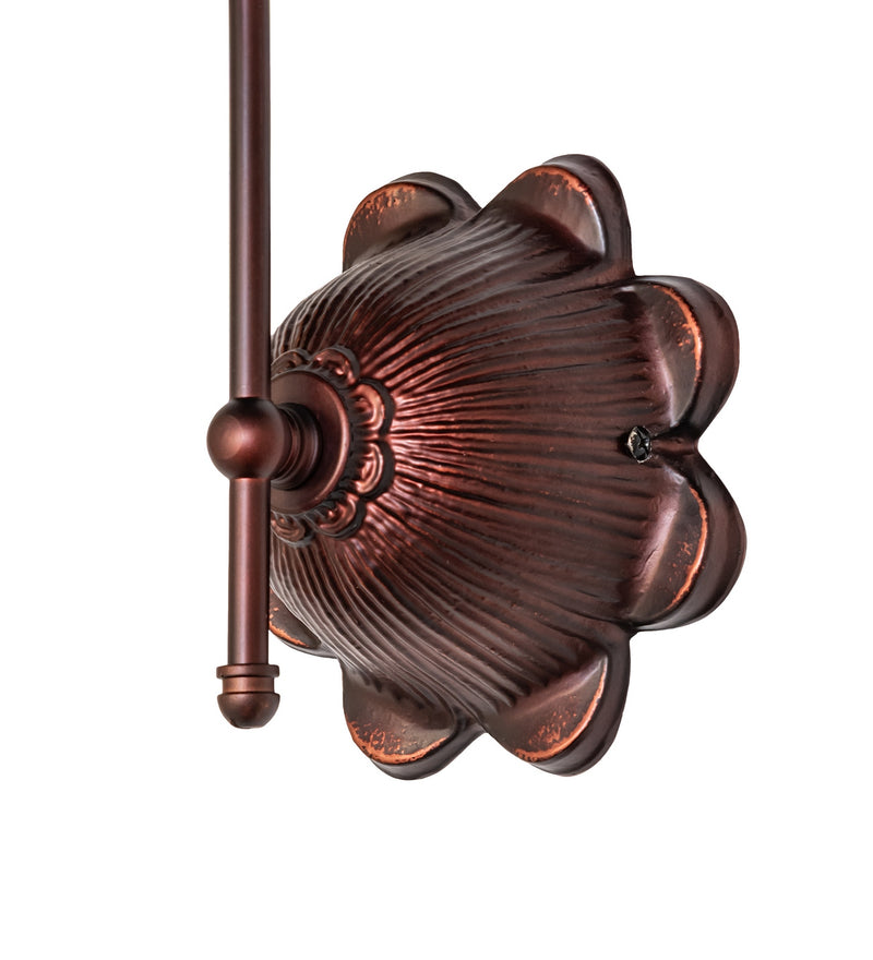 Meyda Tiffany 98632 One Light Wall Sconce, Mahogany Bronze