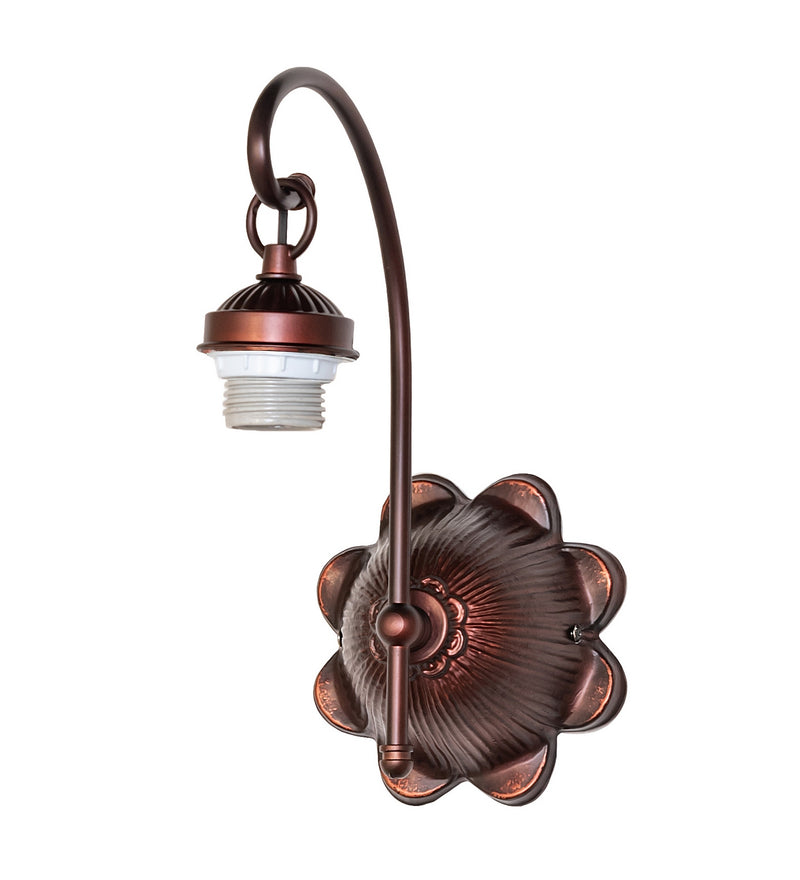 Meyda Tiffany 98632 One Light Wall Sconce, Mahogany Bronze