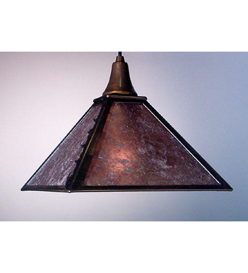 Meyda Tiffany 98719 One Light Pendant, Antique Copper