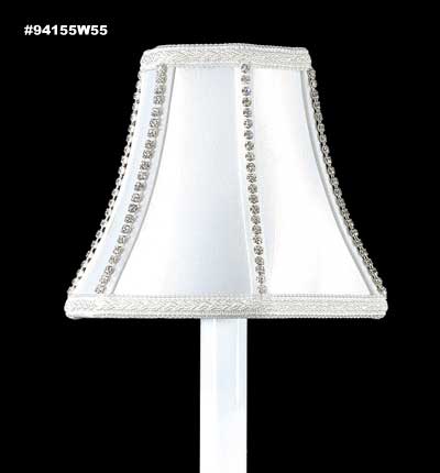 James R. Moder 94155W55 Shade, White