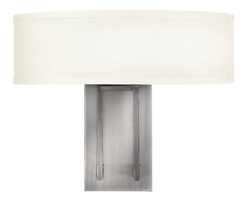 Hinkley 3202AN LED Wall Sconce, Antique Nickel