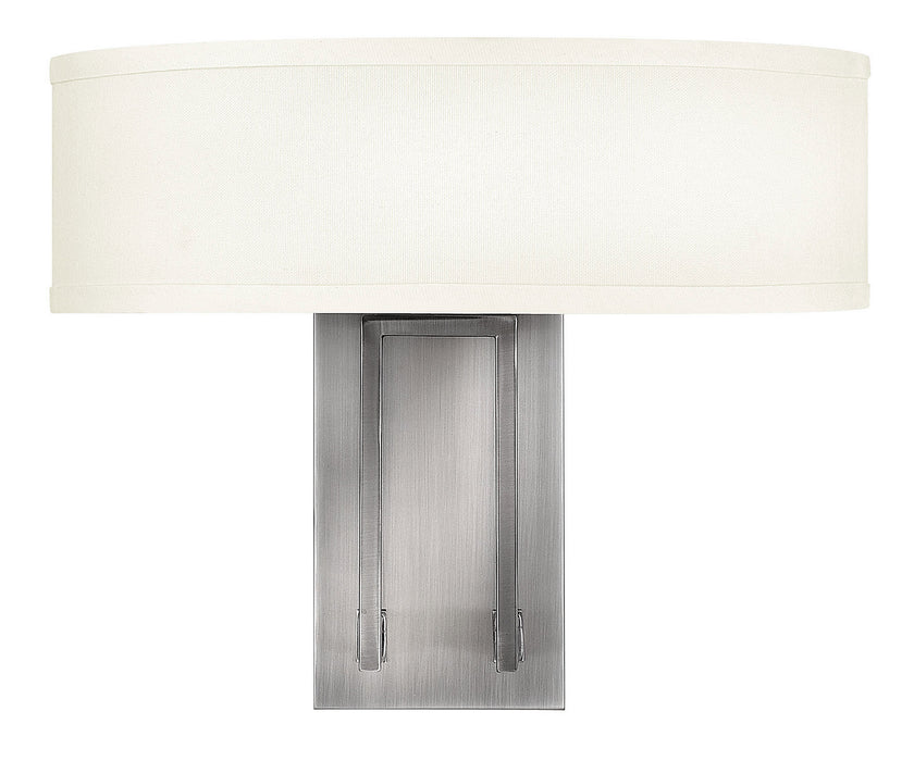Hinkley 3202AN LED Wall Sconce, Antique Nickel