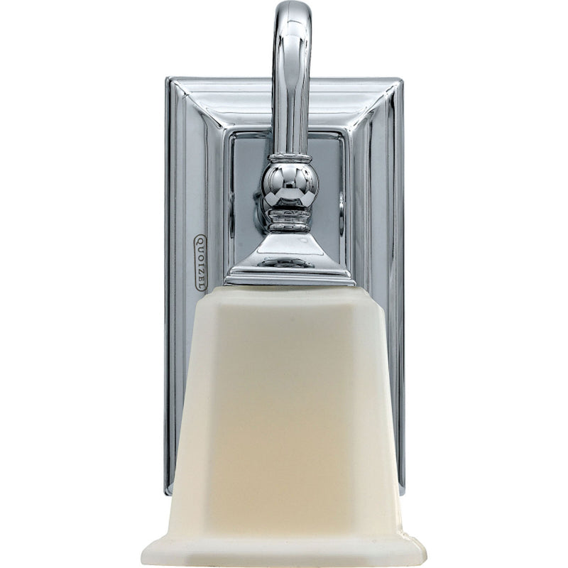 Quoizel NL8601C One Light Bath Fixture, Polished Chrome
