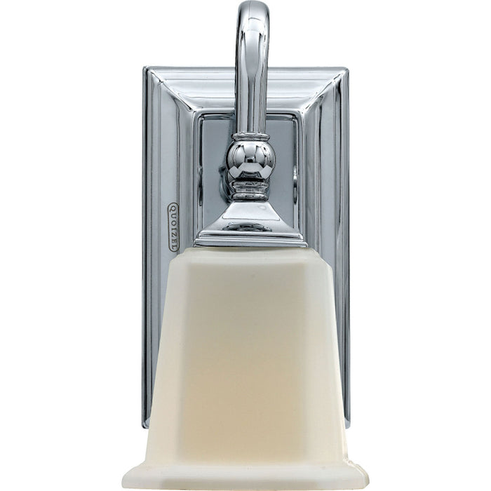 Quoizel NL8601C One Light Bath Fixture, Polished Chrome