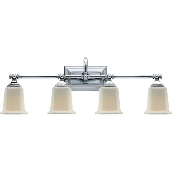 Quoizel NL8604C Four Light Bath Fixture, Polished Chrome