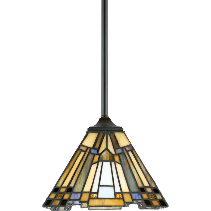 Quoizel TFIK1508VA One Light Mini Pendant, Valiant Bronze