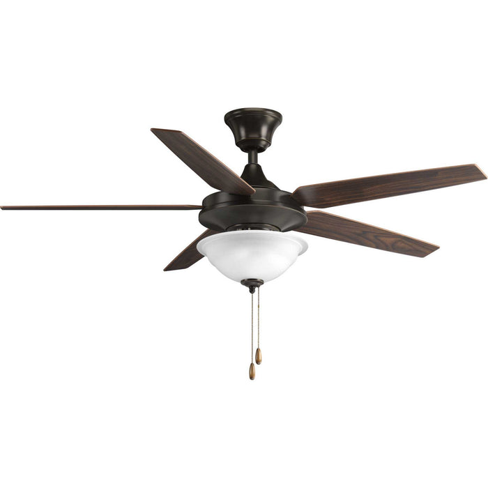 Progress Lighting P2530-20 54" Ceiling Fan, Antique Bronze