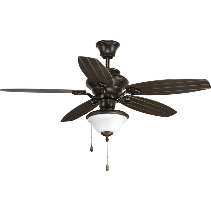 Progress Lighting P2533-20 54" Ceiling Fan, Antique Bronze