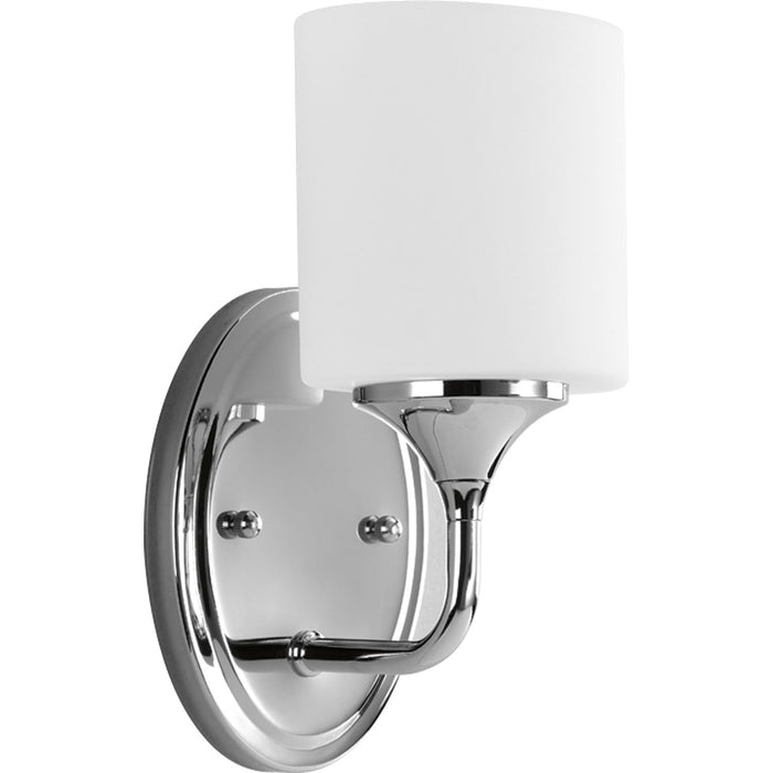 Progress Lighting P2801-15 One Light Bath, Polished Chrome