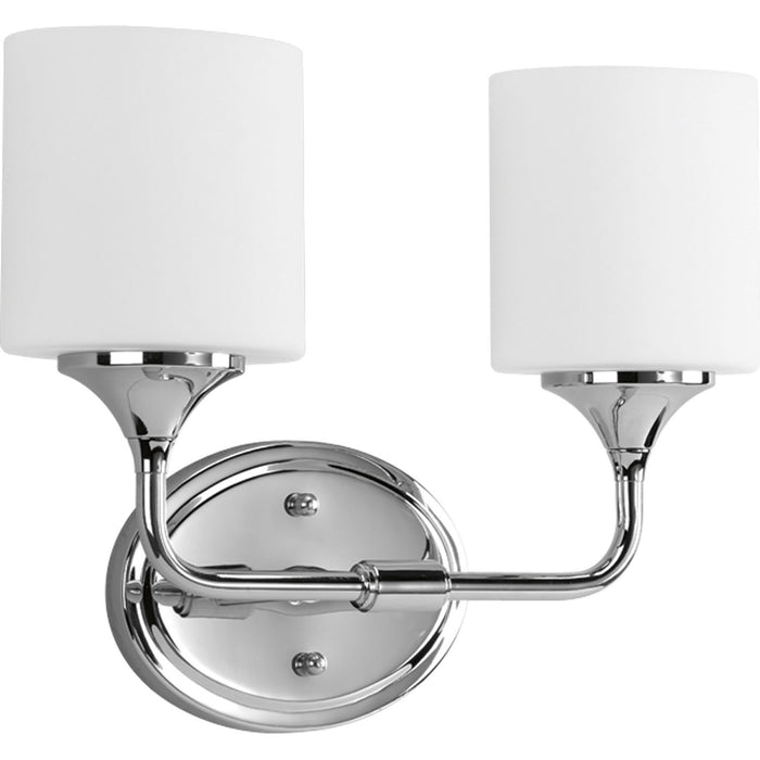 Progress Lighting P2802-15 Two Light Bath, Polished Chrome