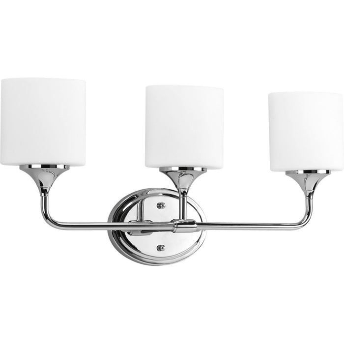 Progress Lighting P2803-15 Three Light Bath, Polished Chrome