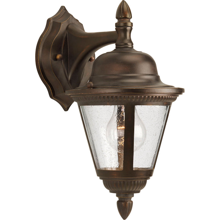 Progress Lighting P5862-20 One Light Wall Lantern, Antique Bronze