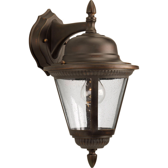 Progress Lighting P5863-20 One Light Wall Lantern, Antique Bronze