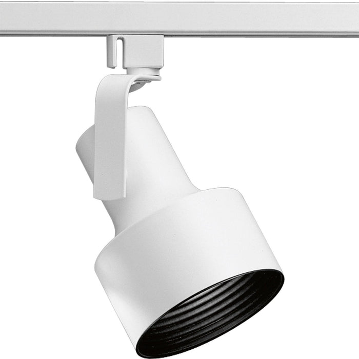 Progress Lighting P9201-28 One Light Track Head, White