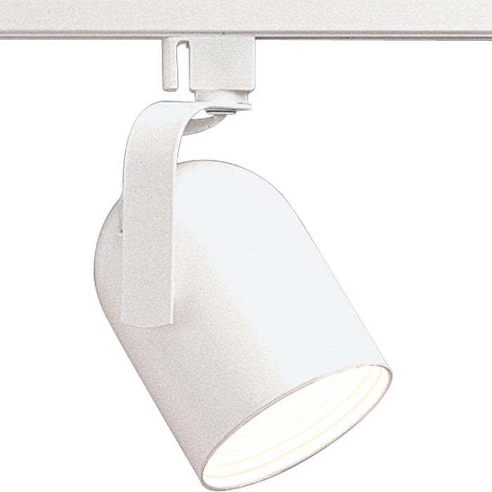 Progress Lighting P9203-28 One Light Track Head, White