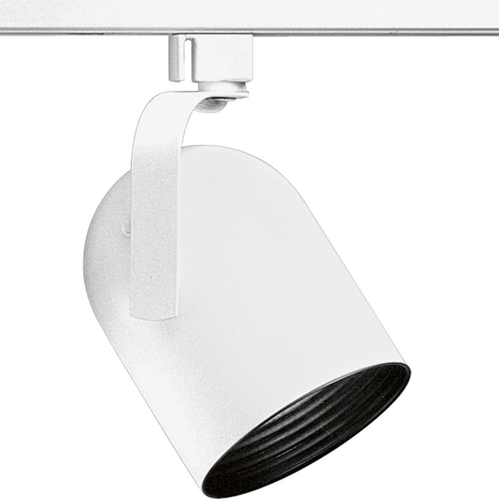 Progress Lighting P9204-28 One Light Track Head, White