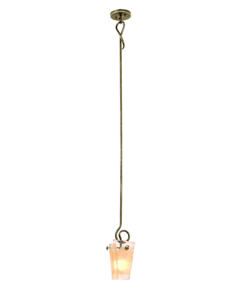 Kalco 1851AC/ANTQ One Light Mini Pendant, Antique Copper