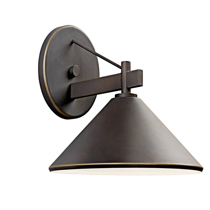 Kichler 49061OZ One Light Outdoor Wall Mount, Olde Bronze