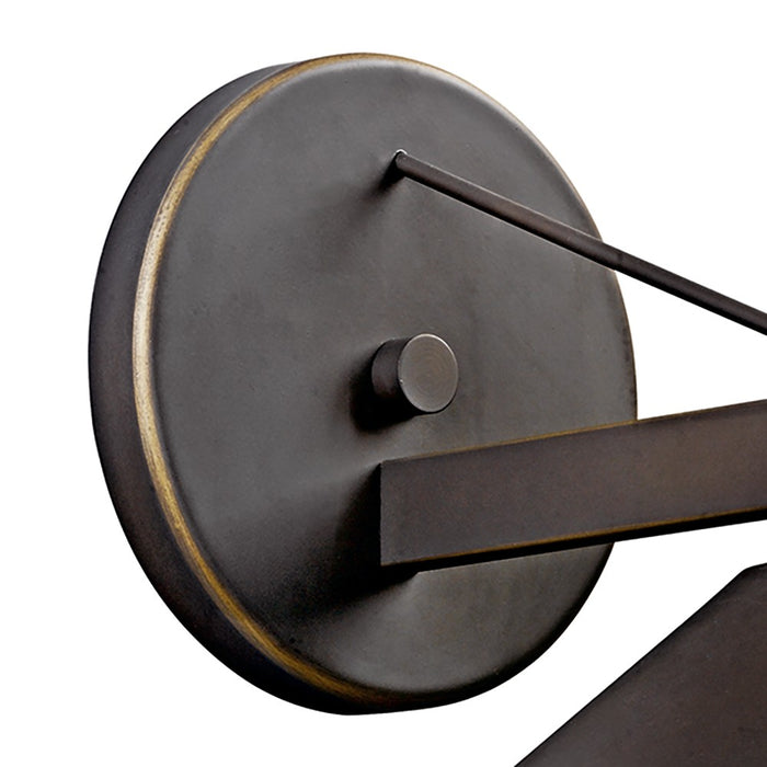 Kichler 49061OZ One Light Outdoor Wall Mount, Olde Bronze