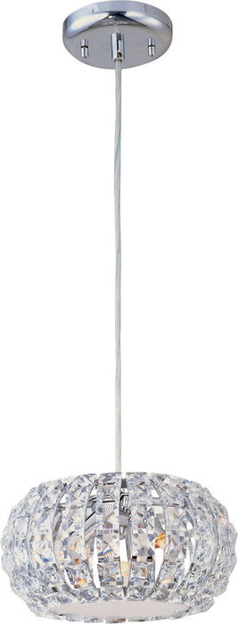 ET2 E21803-20PC Three Light Pendant, Polished Chrome