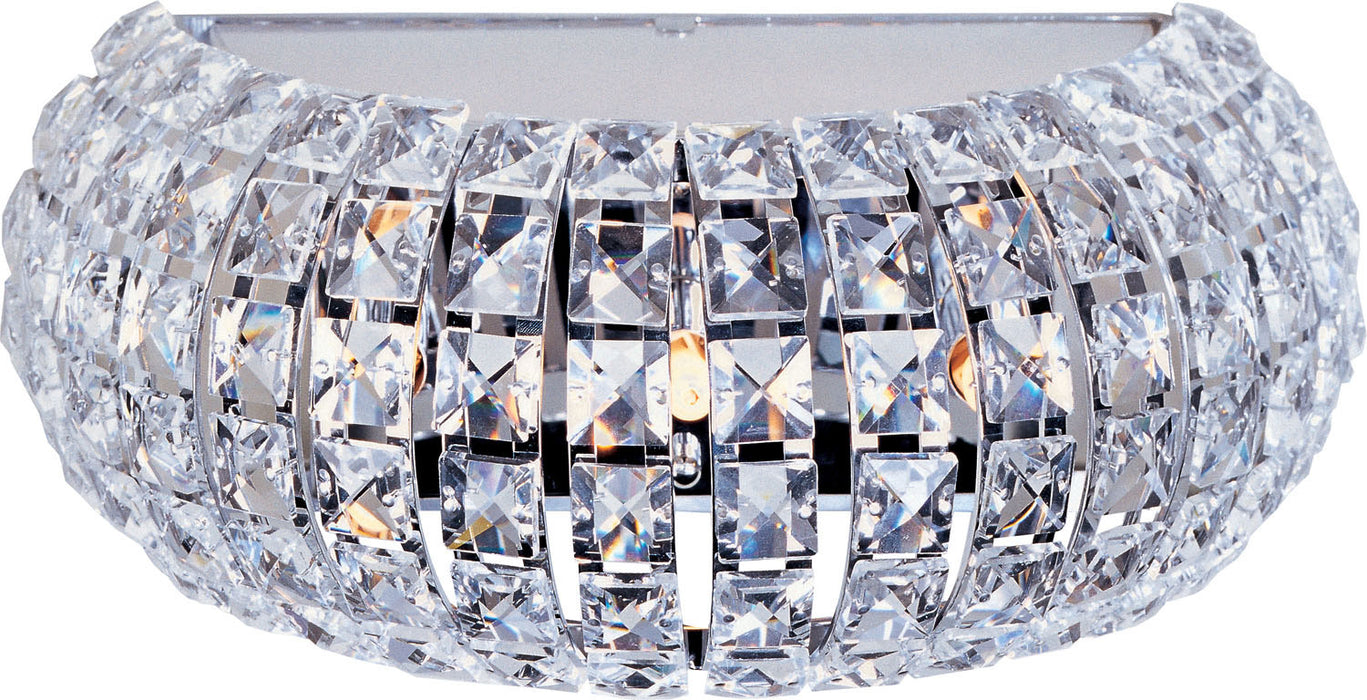 ET2 E21806-20PC Three Light Wall Sconce, Polished Chrome