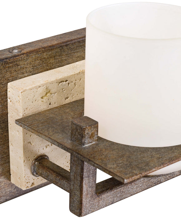 Minka-Lavery 6461-273 One Light Bath, Aged Patina Iron